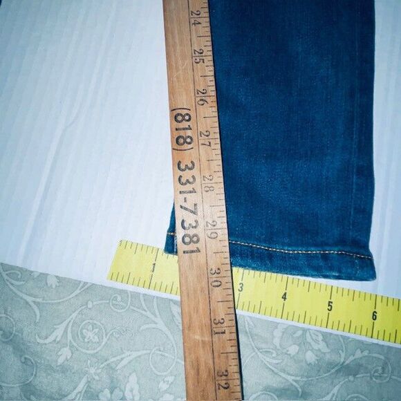 AG Jeans The Farrah High-Rise Skinny Women's 25R AG-ED Fits 27x30 Distressed - Picture 6 of 12